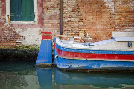 Venice Workboats I by Laura Denardo art print