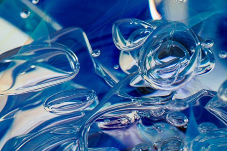 Frozen Bubbles In Glass 5 by Zandria Muench Beraldo / Danita Delimont art print