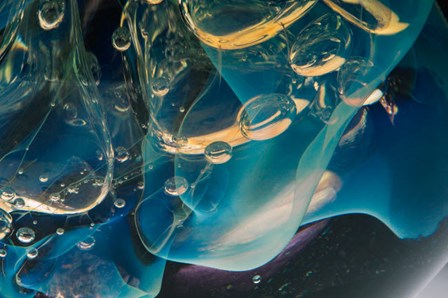 Frozen Bubbles In Glass 6 by Zandria Muench Beraldo / Danita Delimont art print
