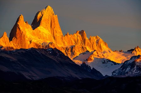 Argentina, Patagonia El Chalten, Fitz Roy by George Theodore / Danita Delimont art print