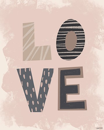 Love by Kyra Brown art print