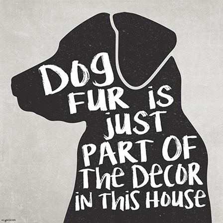 Dog Fur by Kyra Brown art print