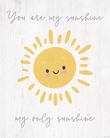 Only Sunshine by Kyra Brown art print
