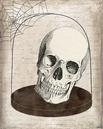 Skull Jar by Kyra Brown art print