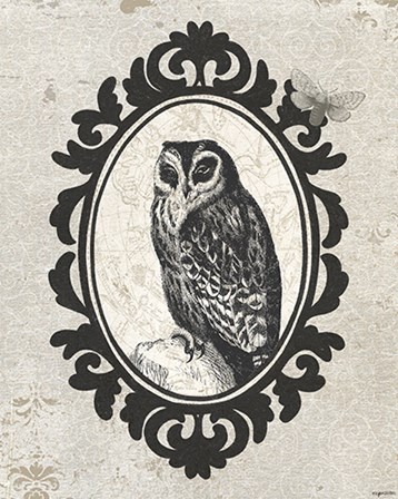 Celestial Owl by Kyra Brown art print