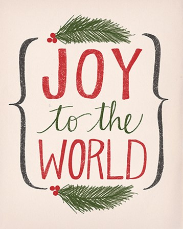 Joy to the World by Katie Doucette art print