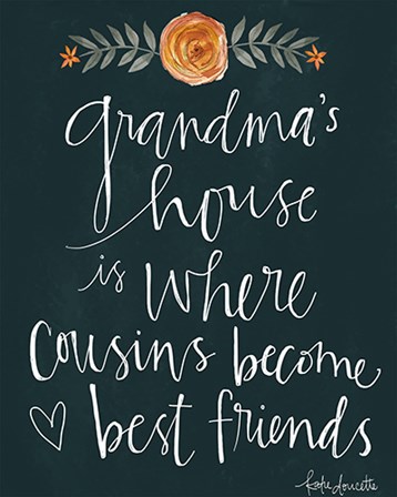 Grandma&#39;s House by Katie Doucette art print