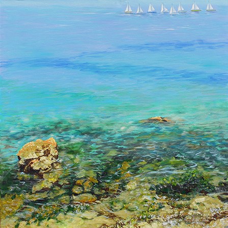 Clear Water by Sandra Francis art print
