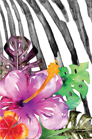 Tropical Jungle II by ND Art &amp; Design art print