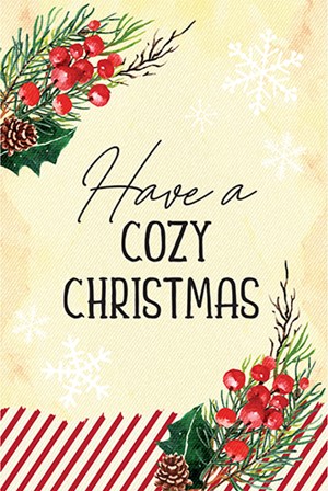 Cozy Christmas by ND Art &amp; Design art print