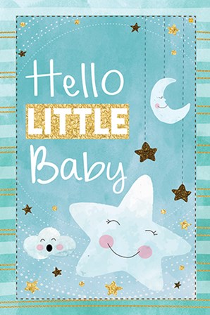 Hello Little Baby by ND Art &amp; Design art print