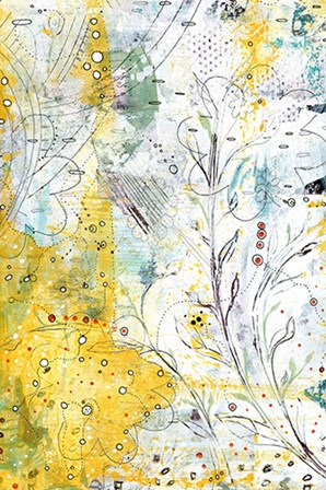 Yellow Flowers by Sarah Ogren art print