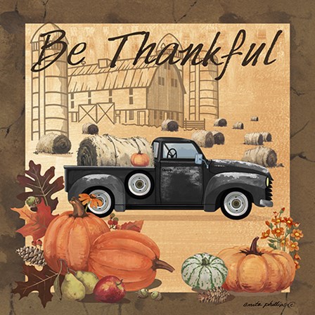 Be Thankful II by Anita Phillips art print