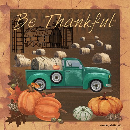 Be Thankful V by Anita Phillips art print