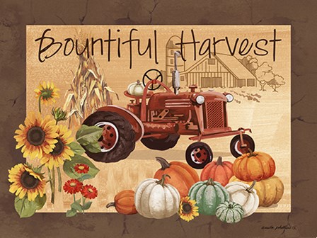 Bountiful Harvest by Anita Phillips art print