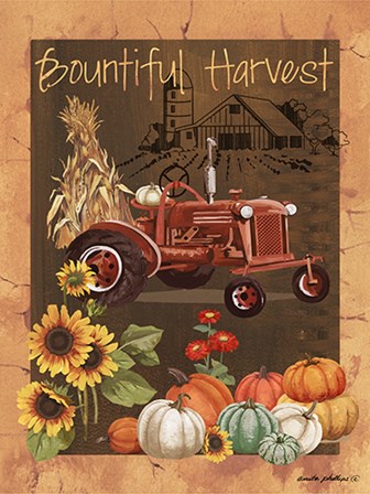 Bountiful Harvest VI by Anita Phillips art print