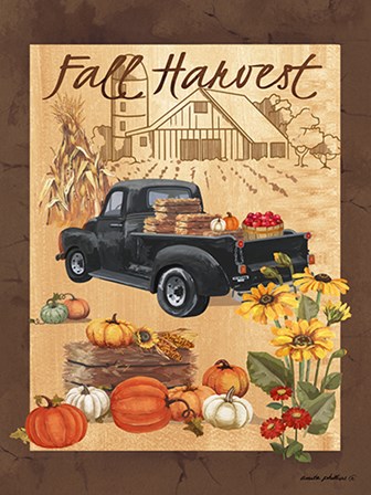 Fall Harvest III by Anita Phillips art print