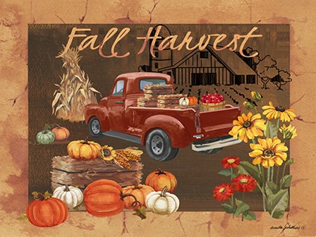 Fall Harvest IV by Anita Phillips art print