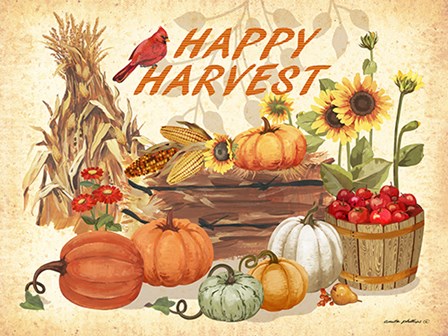 Happy Harvest by Anita Phillips art print