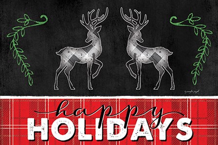 Happy Holidays by Jennifer Pugh art print