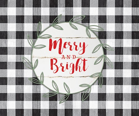 Merry and Bright by Jennifer Pugh art print