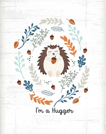 I&#39;m a Hugger by Jennifer Pugh art print