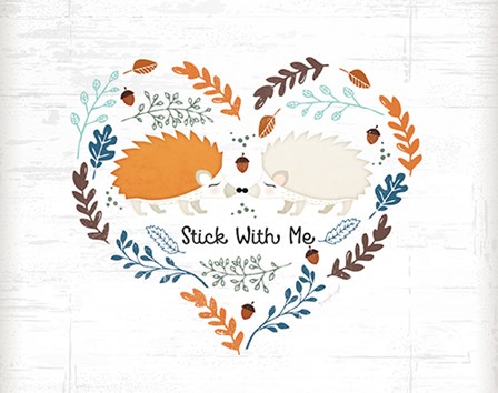 Stick With Me by Jennifer Pugh art print
