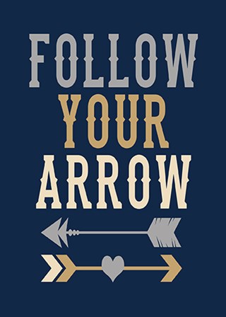 Follow Your Arrow by Tamara Robinson art print