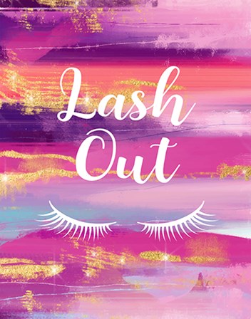 Lash Out by Tamara Robinson art print
