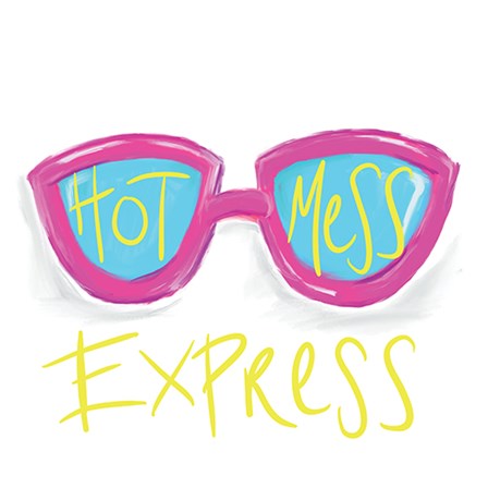 Hot Mess Express by Anne Seay art print