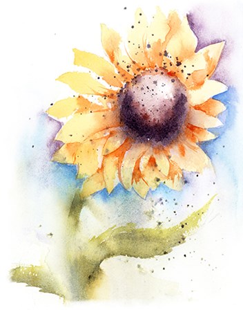 Sunflower II by Olga Shefranov art print