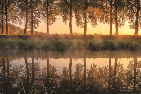 Sunrise in the Netherlands by Martin Podt art print