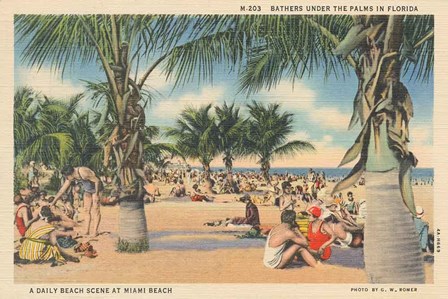 Beach Postcard III by Wild Apple Portfolio art print