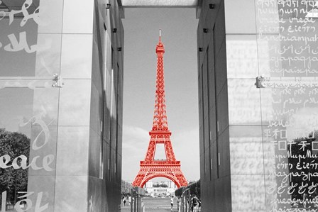 Eiffel Tower Paris France by Panoramic Images art print