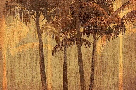 Sunset Palms III by Amori art print