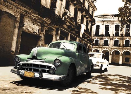 Cuban Cars II by C.J. Groth art print