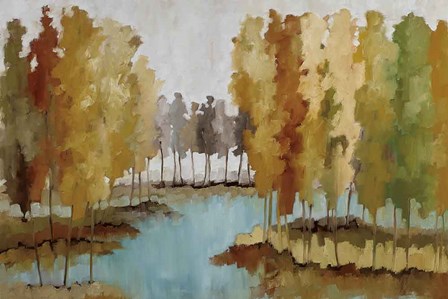Lake View by Jacqueline Ellens art print