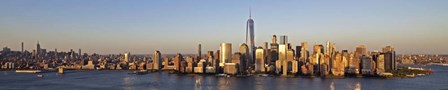 Manhattan and One WTC by Richard Berenholtz art print