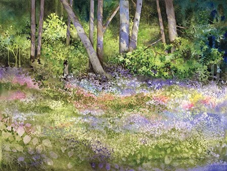 Springtime Woods by Kathleen Parr McKenna art print