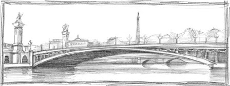 Pont Alexandre III by Ethan Harper art print