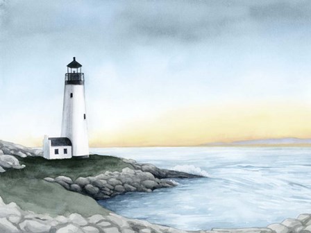 Lighthouse Bay I by Grace Popp art print