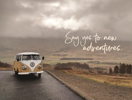 Say Yes to New Adventure by Susan Ball art print