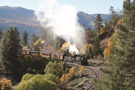 Durango Silverton Train IV by Lori Deiter art print