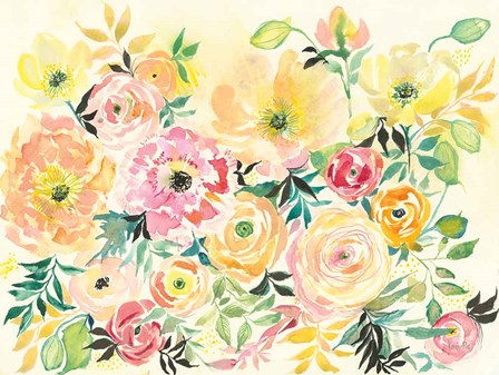 Sunny Blooms by Kristy Rice art print