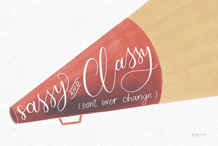 Sassy and Classy by Becky Thorns art print