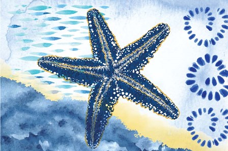 Starfish by ND Art &amp; Design art print
