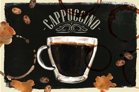 Cappuccino by ND Art &amp; Design art print