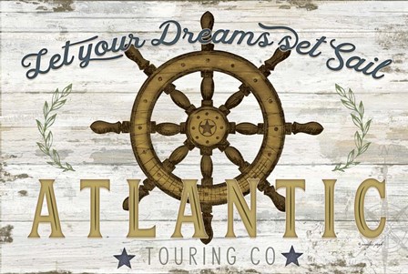 Atlantic Touring Co. by Jennifer Pugh art print