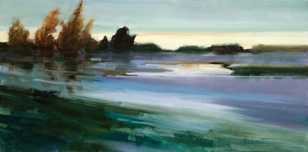 River in View by Candy Rideout art print