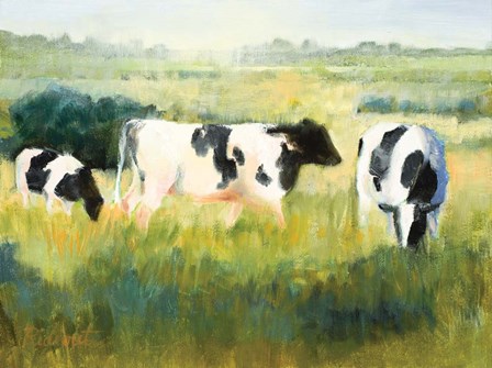 Cows are Out by Candy Rideout art print